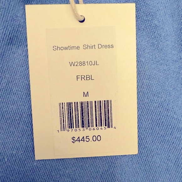 NWT | GUEST IN RESIDENCE | SHOWTIME SHIRT DRESS | FRENCH BLUE | MEDIUM - Picture 10 of 10